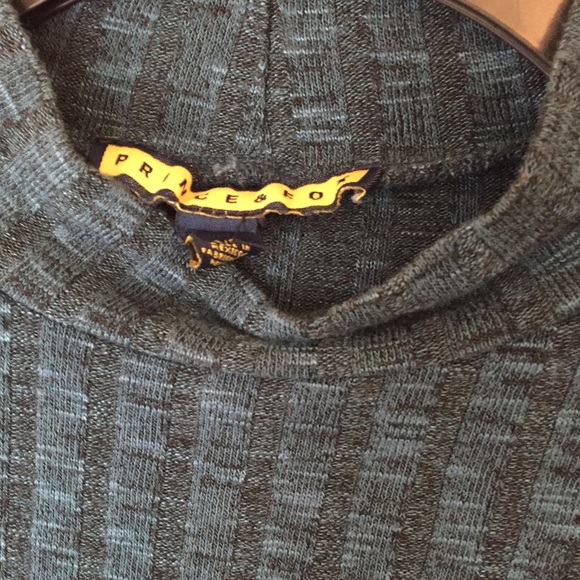 SOLD Make an Offer! Prince&Fox Ribbed Mock Neck - Picture 3 of 4